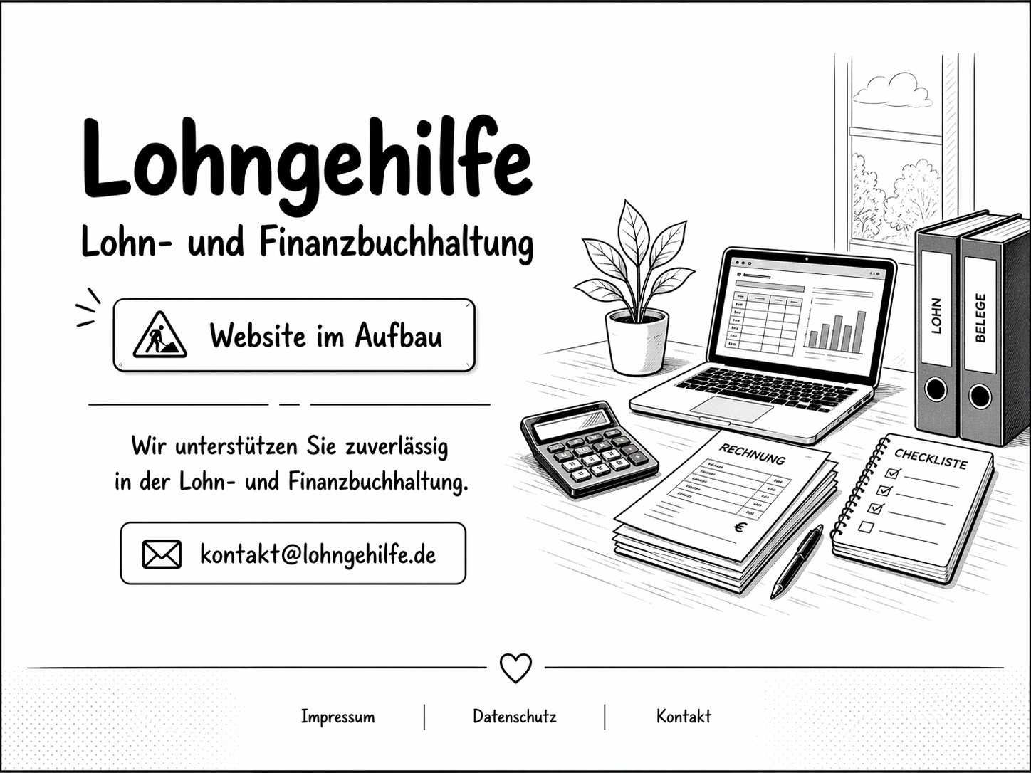 LohnGehilfe Platzhalterseite